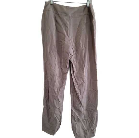 NWT Eileen Fisher Straight Leg Trouser Pants In Beige Medium Neutral Capsule - Picture 4 of 6